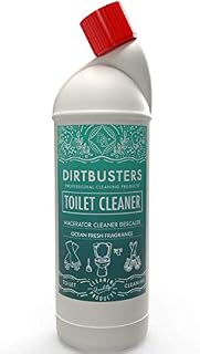 Dirtbusters Toilet Macerator Cleaner & Descaler, Deep Cleaning With Limescale Remover, Safe To Use With All Saniflo Pump Units, Toilets, Septic Tanks, Macerators & Urinals (1L)