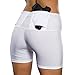 Women's Concealment Shorts by UnderTech Undercover (Large, White)