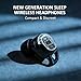 Alksubbm Invisible Sleep Earbuds, Noise Cancelling Wireless Earbuds with Bluetooth 5.4, Lightweight ABS Comfort Fit for Sleeping/Commuting, Compact Portable with LED Indicator & Touch Control (Black)