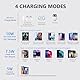 Wireless Charger Kompatibel mit iPhone 16 15 14 13 12 11 Pro Max Mini, Kabelloses Ladegerät Ladepad für iPhone 16e/SE/XS MAX/XR/X/XR/8, Air-Pods 3 Pro 2, 10W Max für Samsung S23/S22/S21/S10, Note 20