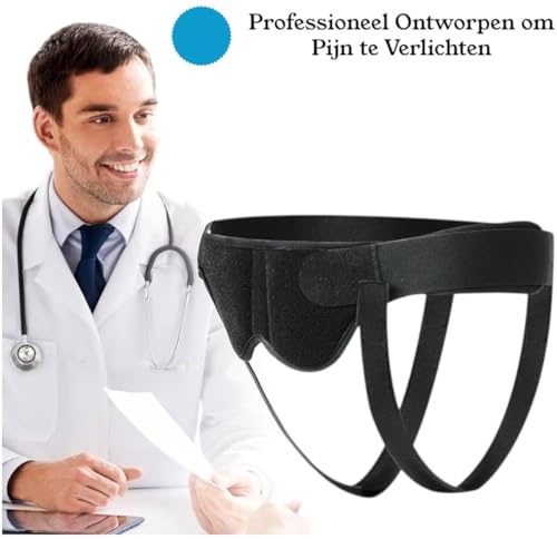 Hernia inguinal brace ajustable universal talla L para alivio del dolor efectivo 3
