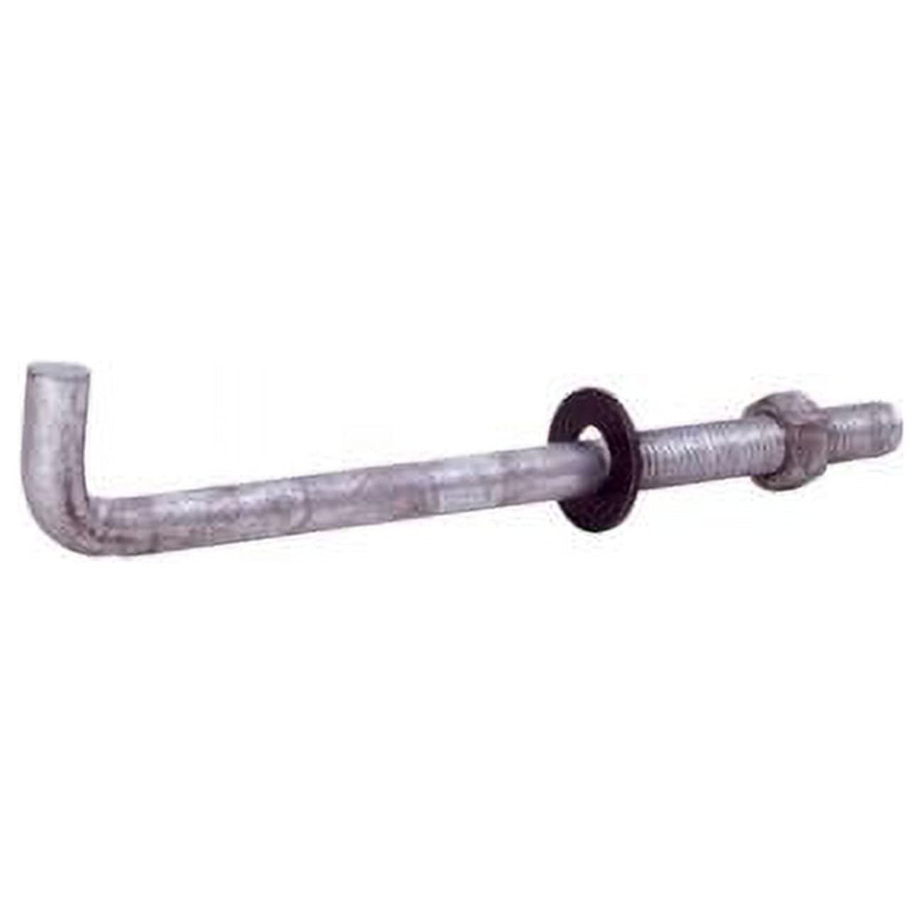 0.5 in. dia. x 8 in. Steel Hook Head Anchor Bolts - Pack of 50