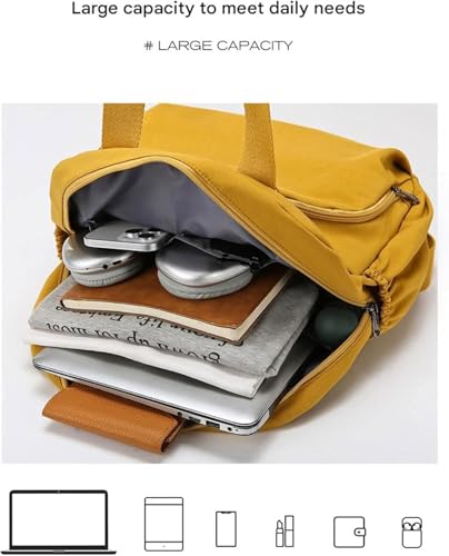 Heaneutrorty Waterproof Versatile & Stylish Backpack – Women’s Everyday Fashion Bag for Daily Use (Purple)3