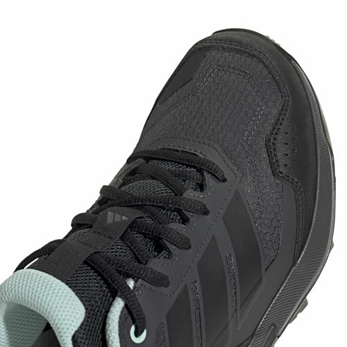 adidas Women's Terrex Eastrail 3 Clima W Hiking Shoe, Carbon/Black/Semi Flash Aqua, 9 by adidas - Used condition - Image 5