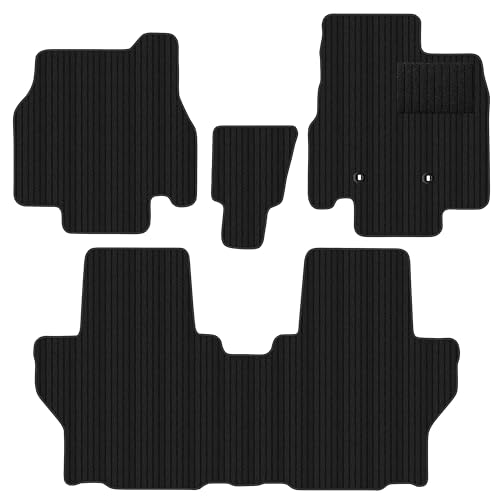 Aviles ダイハツ 互換品 新型 ムーヴキャンバス LA850S LA860S フロアマット【3色から選択】(03:4WD電動パーキングブレーキ, 01:ブラック)