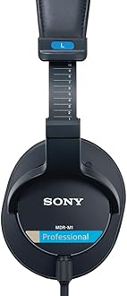 Sony MDR-M1 Professional Reference Closed Monitor Headphones