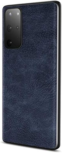 Salawat Galaxy S20 Plus Case, Slim PU Leather Vintage Shockproof Phone Case Cover Lightweight Soft TPU Bumper Hard PC Hybrid Protective Case for Samsung Galaxy S20 Plus 6.7inch 2020 (Blue)