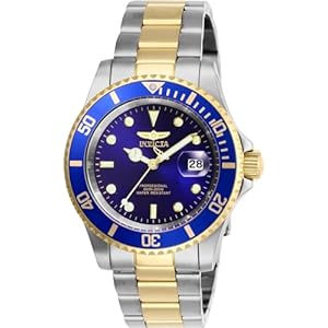 Invicta Men’s Pro Diver Quartz Watch with Stainless Steel Strap