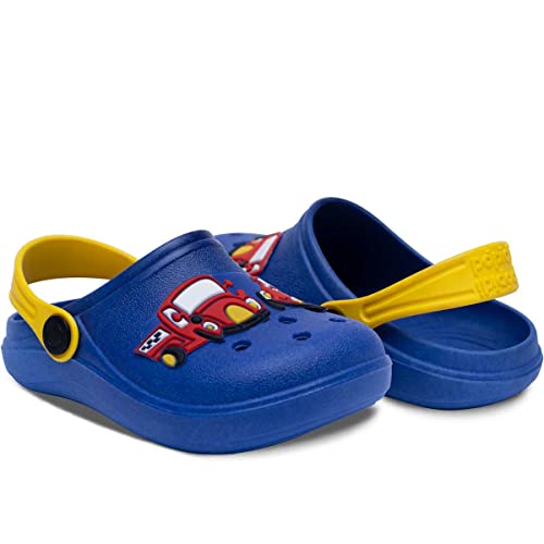 Babuche Infantil Menino Carros 12.38 (Azul Royal, 29/30)