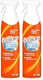 Bounce 3 in 1 Instant Anti Static Spray & Wrinkle Release, Odor Eliminator & Fabric Refresher (Fresh Scent, 9.7 Fl Oz, Pack of 2)