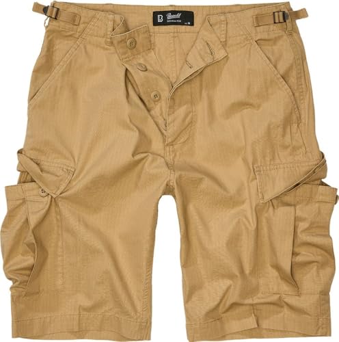 Brandit BDU Ripstop Shorts, Farbe: Camel, Größe: XL