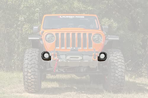 Rugged Ridge Venator Bumper Stubby End Kit | Satin Black, Steel | 11549.64 | Fits Venator Bumpers from Rugged Ridge by Rugged Ridge - Used condition - US$89.10