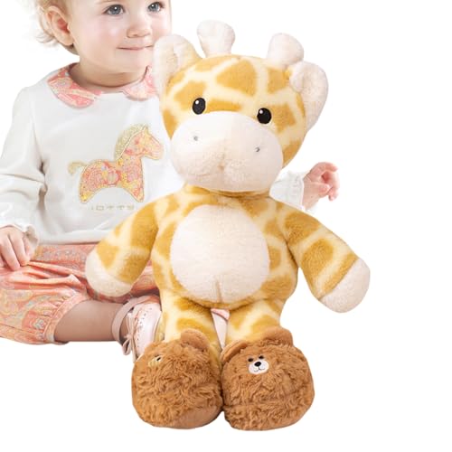 Jouet doux girafe 50 cm pour décorer une chambre de bébé avec tendresse