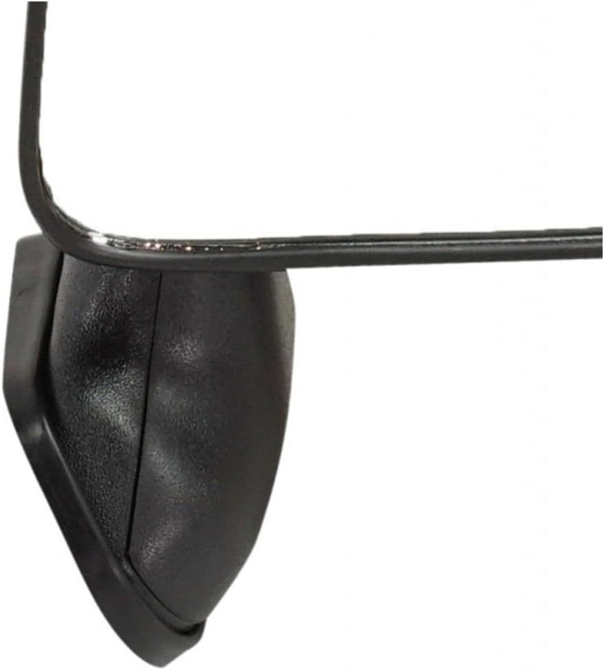 For Toyota Pickup 1989-1995 Door Mirror Driver and Passenger Side | Pair | Manual | Non-Heated | Manual Folding | Door Mount | w/Vent Window | Textured Black | Replacement For TO1320122, TO1321122