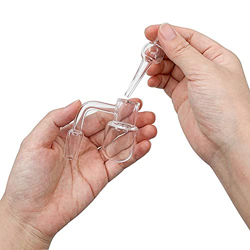 SHURUN Quarz Banger Quarz Thermal Banger Nagel Männlich 14mm Quarz Thermal Banger Nägel Für Bohrinseln Glas Bongs (14mm… – Bild 8