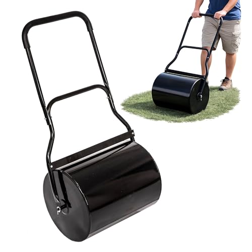 Oypla Heavy Duty Large 72L Water Filled Garden Lawn Roller