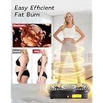 Vibration Plate Machine,180 Speeds Shake Plate for Lymphatic Drainage Weight Loss, Vibrating Fitness Platform 460LB Capacity Whole Body Workout with Bluetooth Home Exercise Gym Equipment for Women Men - Image 2