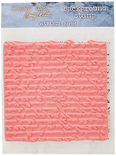 Stampers Anonymous BG022 Wendy Vecchi Cling Rubber Script Stamp thumb #1