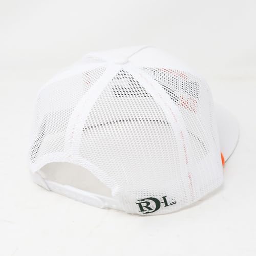 Image of Red Dirt Hat Company Wildlife Adjustable Snapback Hat (Hooked - White)