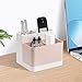 Poeland Desktop Storage Organizer Pencil Card Holder Box Container for Desk, Office Supplies, Vanity Table