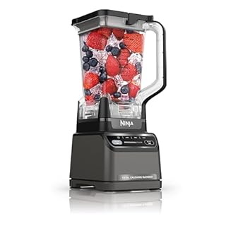 Ninja Professional Blender | Smoothie Blender, Drink Mixer, Grinder, Ice Crusher | Total Crushing™ Technology, Auto-iQ™ Smart Presets, Professional 1200W Power, XL 72oz Pitcher | Dark Grey | BR201AMZ