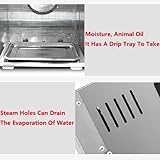 XNXYSMKJ Meat Dryer,Stainless Steel Biltong Box Drying Cabinet,with 30-90℃ Adjustable and 0~24 Hours Digital Time Control,for Jerky,Beef,Chicken,Fruit (Baking7.5kg/Time) - Image 3