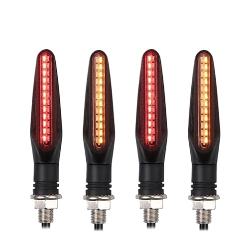 Clignotants LED pour motos 24led pour résoudre le manque de visibilité du feu arrière