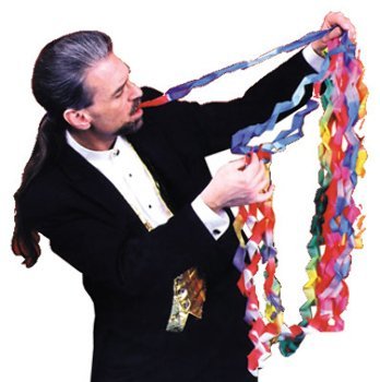 R.S.Magic Tricks..12 Pcs/Set Mouth Coils Paper Magic Tricks Magic Prop Magician, (Colorful Design)