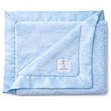 Little Giraffe Baby Blanket - Luxe Soft Blanket with Satin Trim - Baby Stroller Blanket - Newborn Baby Essentials & Baby Gifts - 29x35