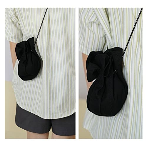 Gofidin Bucket Hat Pouch Crossbody Bags Fisherman Hat Beanie Beach Hat Fishing Hunting Hat Head Wrap Storage Bag Black #TOP4