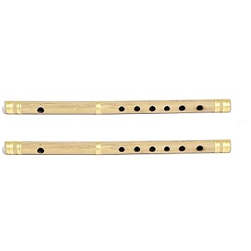 Indian Bamboo Bansuri Combo of C & A Flute