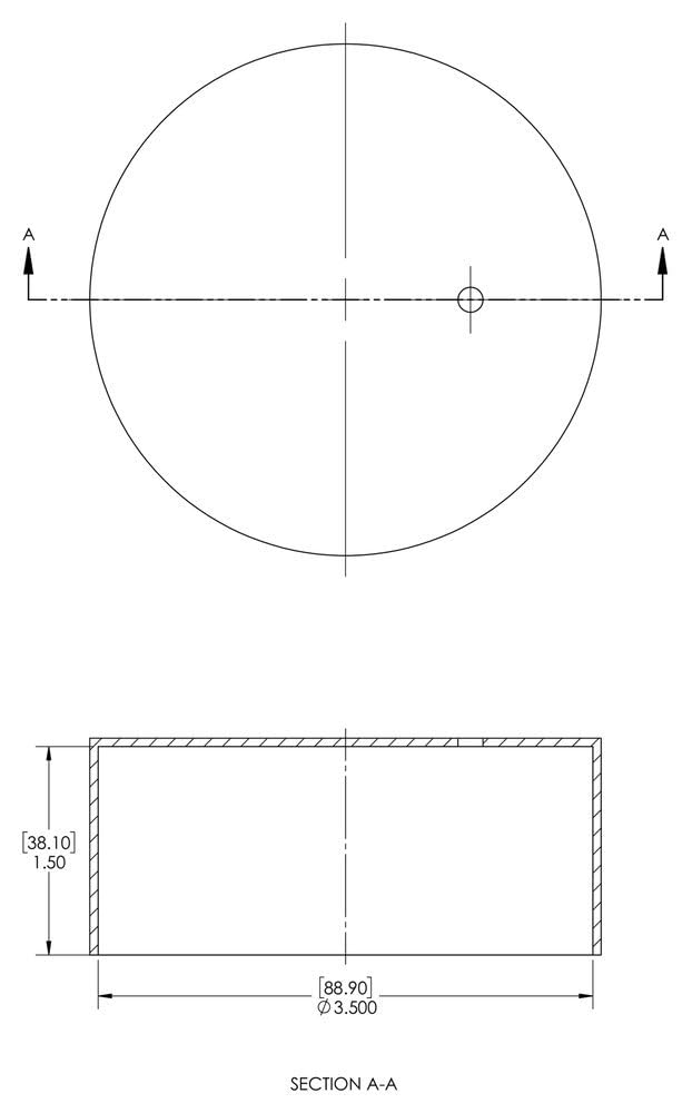 Caplugs VP-300 – VP Series – Vented Pipe Caps, 40 Pack, Fits American Standard 3" Pipes, Low-Density Polyethylene (PE-LD), Blue, Ventilated Hole, Prevents Pop Off, Product Protection (QVP3008BB1)