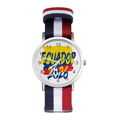 ZMYAPQO Ecuador 2026 Soccer Football Watches for Men