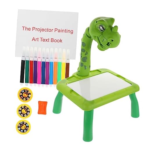 Hohopeti 1 Juego Tablero De Dibujo Con Musica Juego De Mesa Proyector De Dibujo Tablero De Escritura De Grafiti De Acuarela Niño Rompecabezas Mesa De Proyector Componentes Electrónicos