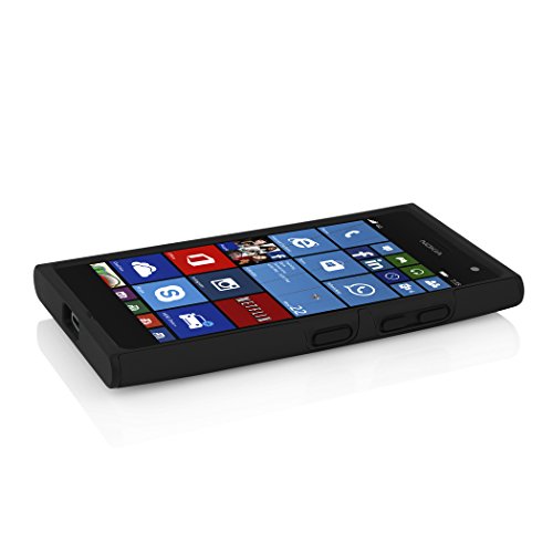 Nokia Lumia 735 Case, Incipio [Shock Absorbing] Dualpro Case For Nokia Lumia 735-Black/Black #TOP3