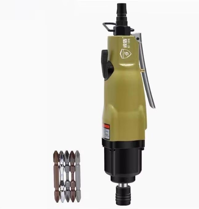 1Pcs BD-10HB 1/4 Inch Pneumatic Screwdriver Straight Handle Air Screw Driver 8000RPM Air Tools for Furniture Install/Appliance Repair
