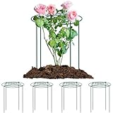 Potato Grow Bags 7 Gallon 5-Pack Aeration Fabric Pots with Two Flaps Reinforced Handles Grow Bags for Vegetables Thickened Nonwoven Plant Grow Bags with Garden Pots Garden Bags to Grow Vegetables