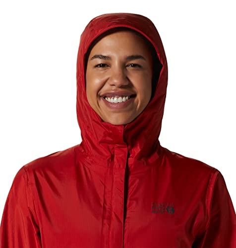Mountain Hardwear Jaqueta feminina padrão Acadia, fogo escuro, grande