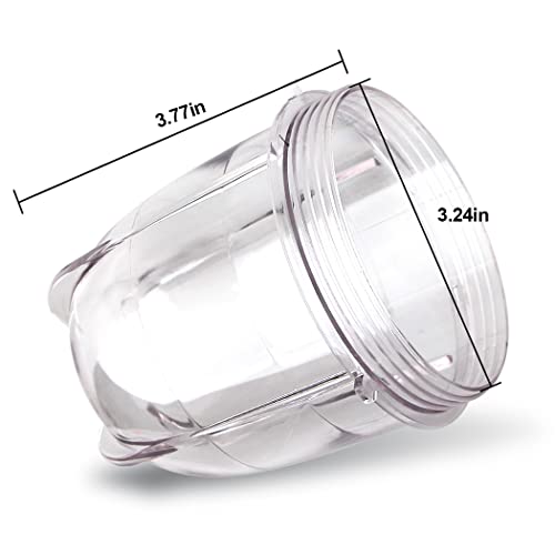 Joyparts Replacement Parts Cups Accessory Compatible with Original Magic Bullet 250W MB1001 Blender (2 12oz cups) by Joyparts - Image 2