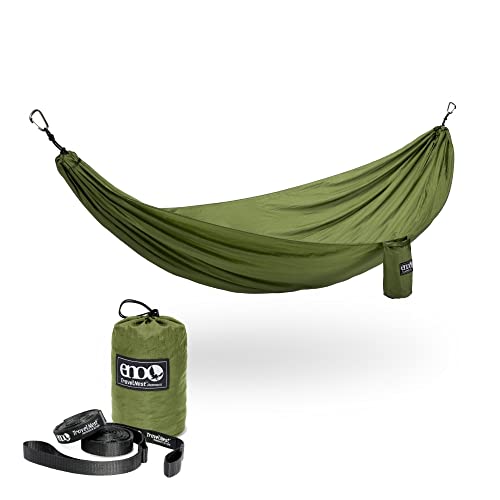 ENO TravelNest Hammock & Straps Combo - Portable Hiking and ...