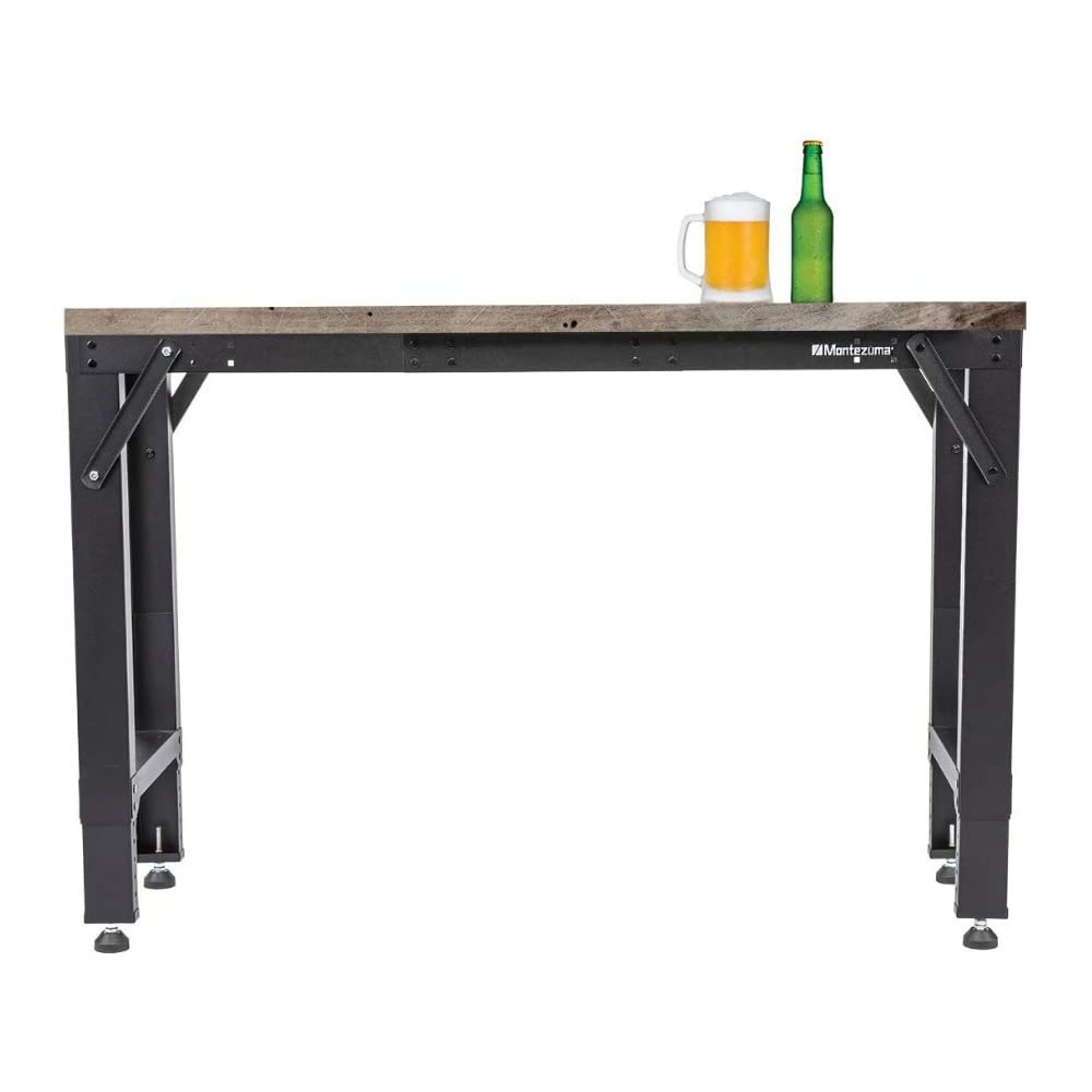 Montezuma Adjustable Steel Multi-Use Workspace Frame, 64