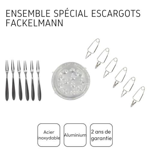 Ensemble spécial escargots FACKELMANN 30 pièces - vue 6