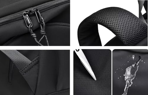 Image of Laptop Backpack, 2 compartments with bottle holder, organizer, school bag for boys and girls, college bag for women and men, office bag, travel bag. Water Resistant Laptop Backpack.