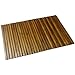 Produktbild vidaXL Holz Badematte 80x50cm Badteppich Badvorleger Fußmatte Duschvorleger