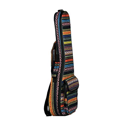 Heqianqian Housse de Guitare Ukulele Small Guitar Ethnic Bag Sac 23 Pouces Ukulele Uklele Bag Convient à la Plupart des… - Les Beatles, Paul McCartney, John Lennon, RIngo Starr, George Harrison Heqianqian Housse de Guitare Ukulele Small Guitar Ethnic Bag Sac 23 Pouces Ukulele Uklele Bag Convient à la Plupart des… – Image 3