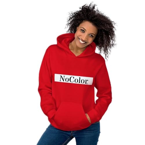 Sweat unisexe woman NoColor en coton haut de gamme aux finitions soignées