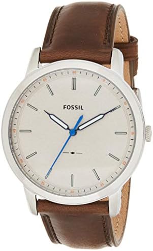 Minimalist 3H Analog quartz Brown Watch 