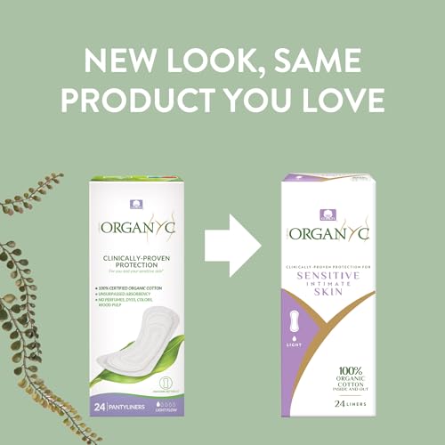 Organyc Salvaslip Largo de Algodón Certificado 100% Biológico - 1 paquete x 24 unidades - imagen 2