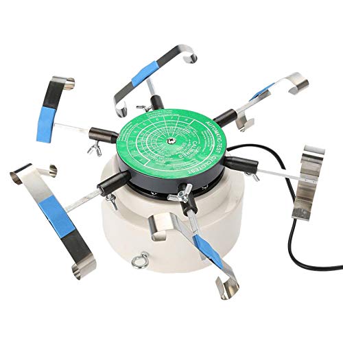 CUHAWUDBA 220V Test Automatique du Cyclotest Montre Testeur Montre Test Machine- Regardez Les Remontoirs pour Six Montres à la Fois Prise EuropéEnne Cover