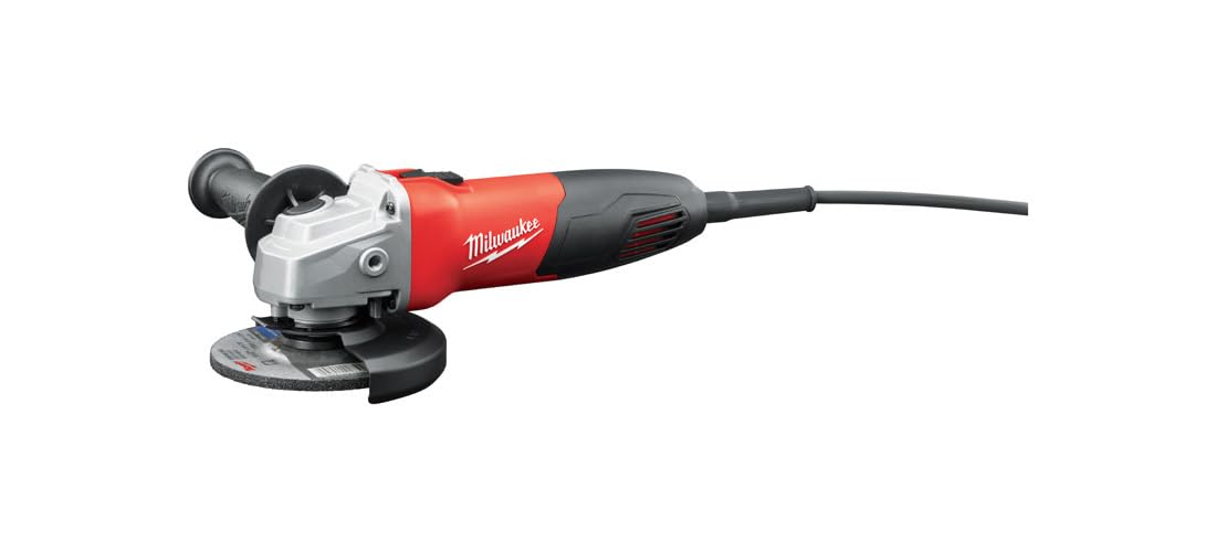 Milwaukee6130-33 7 Amp 4-1/2" Small Angle Grinder, Red
